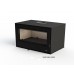 Pack Complet Insert Aveiro Ecodesign Modèle Aveiro-C-895 Porte Battante Avec Puissance 9Kw De La Marque Termofoc Oui, Avec Ventilation , Foyer Acier Carbone Et Vermiculite + Pour Insert Aveiro-C-895 Option Cadre 4 Côtés Acier Cadre 4L - Dimensions :956X61