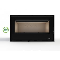 Pack Complet Insert Viseu Ecodesign Modèle Viseu-C-895-S Porte Battante Avec Puissance 9Kw De La Marque Termofoc Oui, Avec Ventilation , Foyer Acier Carbone Et Vermiculite + Pour Insert Viseu-C-895-S Option Cadre 4 Côtés Acier Cadre 4L - Dimensions :956X6