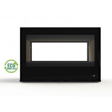 Pack Complet Insert Lagos Ecodesign Modèle Lagos-C-795-Df Porte Battante Double Face Avec Puissance 7Kw De La Marque Termofoc Oui, Avec Ventilation , Foyer Acier Carbone Et Vermiculite + 2X Pour Insert Lagos-C-795-Df Option Cadre 3 Côtés Acier Cadre 3L - 