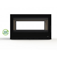 Pack Complet Insert Lagos Ecodesign Modèle Lagos-C-895-Df Porte Battante Double Face Avec Puissance 8Kw De La Marque Termofoc Oui, Avec Ventilation , Foyer Acier Carbone Et Vermiculite + 2X Pour Insert Lagos-C-895-Df Option Cadre 4 Côtés Acier Cadre 4L - 