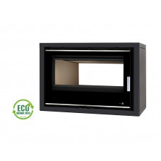 Insert Portimao Ecodesign Modèle Portimao-Sl-895-S-Df Porte Battante Double Face Avec Puissance 8Kw De La Marque Termofoc Oui Avec Ventilation , Foyer Acier Carbone Et Vermiculite